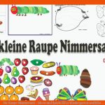 Die Raupe Nimmersatt - Ideen Und Spiele FÃ¼r Kindergarten Und Kita ... Fuer Raupe Nimmersatt Arbeitsblatt Kindergarten