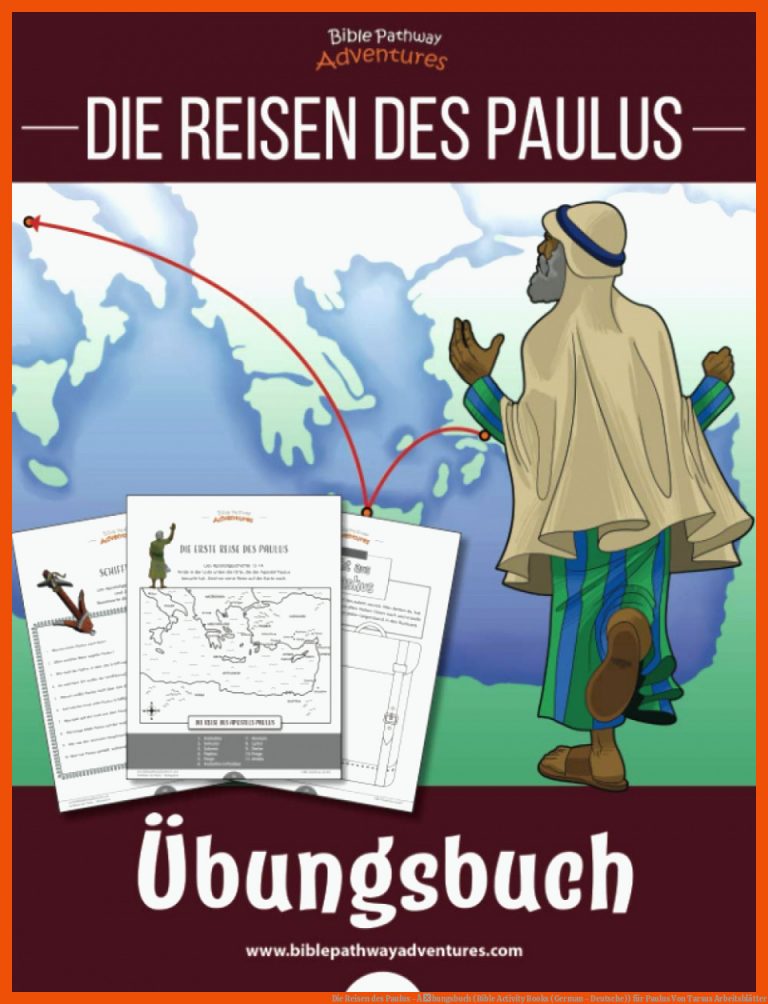 Die Reisen des Paulus - Ãbungsbuch (Bible Activity Books (German - Deutsche)) für paulus von tarsus arbeitsblätter
