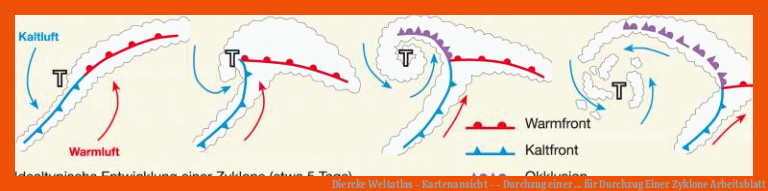 Diercke Weltatlas - Kartenansicht - - Durchzug einer ... für durchzug einer zyklone arbeitsblatt