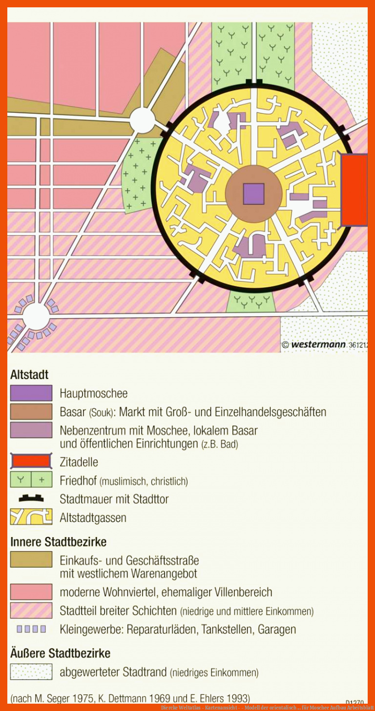 Diercke Weltatlas - Kartenansicht - - Modell der orientalisch ... für moschee aufbau arbeitsblatt