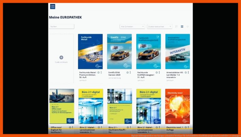 Digitale Bildungsmedien von Europa-Lehrmittel | Webinar für arbeitsblätter kraftfahrzeugtechnik lernfelder 1 4 lösungen