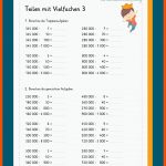 Division Mit Vielfachen Von 10 Fuer Division 4. Klasse Arbeitsblätter