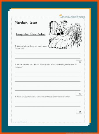 Deutsch Klasse 5 Märchen Arbeitsblätter Kostenlos - Deutsch Arbeitsblätter