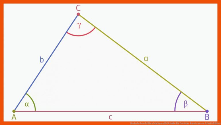 Dreiecke beschriften | Mathematik | SchuBu für dreiecke konstruieren arbeitsblätter