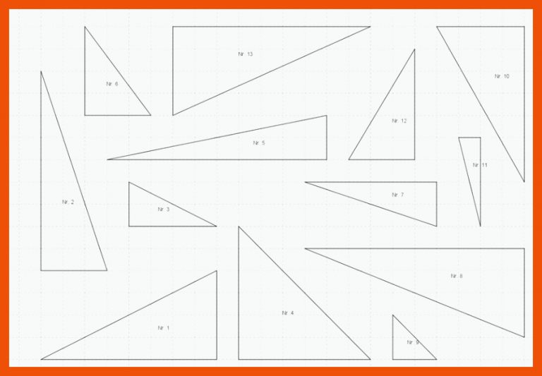 Dreiecke für dreiecksarten arbeitsblatt pdf
