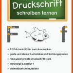 Druckschrift Schreiben Lernen. 6 ArbeitsblÃ¤tter / Test-download Fuer Buchstaben Schreiben Lernen Arbeitsblätter Pdf