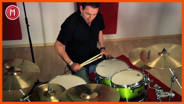 Drums: Ergonomie & Aufbau Im Videoworkshop Fuer Schlagzeug Aufbau Arbeitsblatt