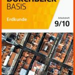 Durchblick Basis Erdkunde 9 / 10. Arbeitsheft. Niedersachsen Von ... Fuer Westermann Arbeitsblätter Erdkunde