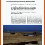 Ein Stetes Auf Und Ab - Meeresspiegelschwankungen An Den Deutschen ... Fuer Küstenschutz nordsee Arbeitsblatt