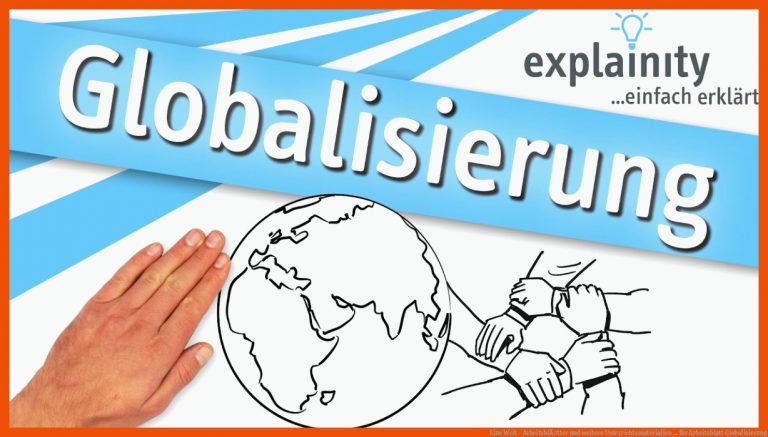Eine Welt - ArbeitsblÃ¤tter und weitere Unterrichtsmaterialien ... für arbeitsblatt globalisierung