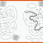Einfache Schmetterling Labyrinth FÃ¼r JÃ¼ngere Kinder Mit Einer ... Fuer Symmetrie Schmetterling Arbeitsblatt