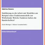 EinfÃ¼hrung In Die Arbeit Mit Modellen Am Beispiel Eines ... Fuer Gelenke 5 Klasse Arbeitsblätter