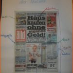 Eisenhart - Grundschule 5a Medien Und Demokratie Fuer Aufbau Einer Zeitung Arbeitsblatt