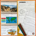 Erdbeben - Lernwerkstatt â Unterrichtsmaterial In Den FÃ¤chern ... Fuer Erdbeben Arbeitsblätter