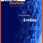 Erebos: Klassen 8 - 10. Einfach Deutsch Unterrichtsmodelle Von ... Fuer Erebos Arbeitsblätter Lösungen