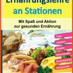 ErnÃ¤hrungslehre An Interaktiven Stationen Fuer Ernährungslehre Arbeitsblätter Pdf