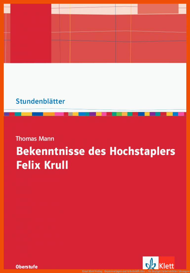 Ernst Klett Verlag - Kopiervorlagen und ArbeitsblÃ¤tter ... für boy2girl arbeitsblätter lösungen