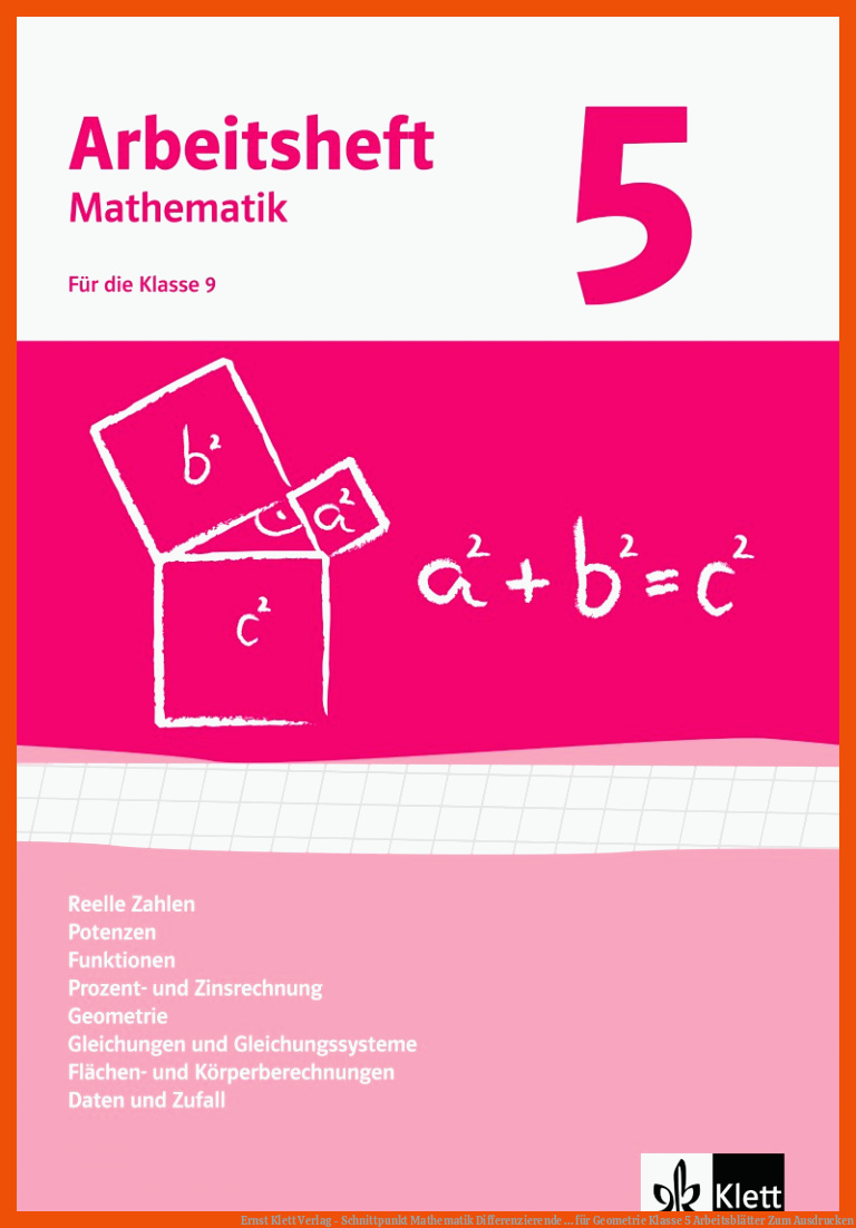 Ernst Klett Verlag - Schnittpunkt Mathematik Differenzierende ... für geometrie klasse 5 arbeitsblätter zum ausdrucken