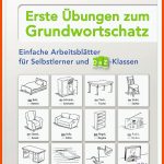 Erste Ãbungen Zum Grundwortschatz: Einfache ArbeitsblÃ¤tter FÃ¼r ... Fuer Deutsch Flüchtlinge Arbeitsblätter