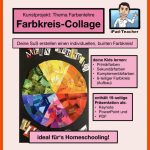 Erstelle Eine tolle Farbkreis-collage! - Ipad-teacher Fuer Farbenlehre Arbeitsblatt