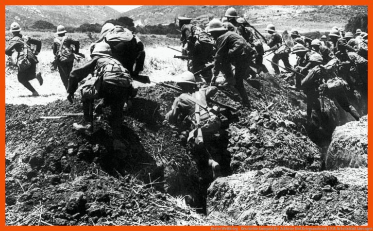 Erster Weltkrieg - Geschichte kompakt für julikrise und kriegsausbruch 1914 arbeitsblatt lösungen
