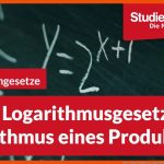 Erstes Logarithmusgesetz: Logarithmus Eines Produkts Fuer Einführung Logarithmus Arbeitsblatt