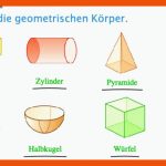 Eulenpost - Mathematik - Geo-kÃ¶rper Benennen Fuer Arbeitsblatt Körper Mathematik