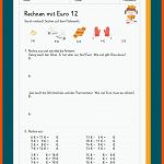 Euro Und Cent Fuer Rechnen Mit Geld 3 Klasse Arbeitsblätter Kostenlos