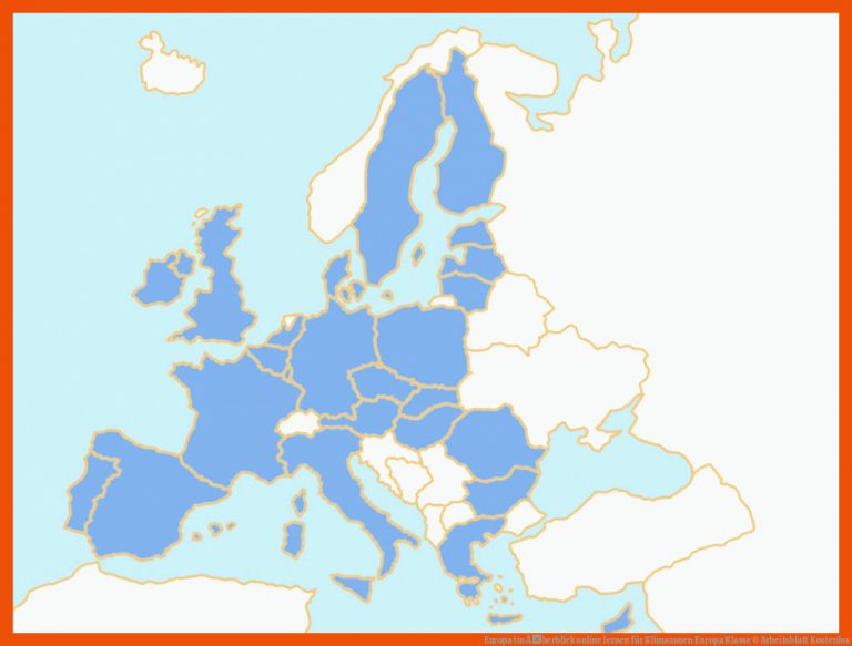 Europa im Ãberblick online lernen für klimazonen europa klasse 6 arbeitsblatt kostenlos
