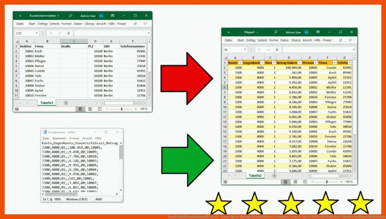 Excel Tabellen zusammenfÃ¼hren - Power Query Abfrage [konsolidieren, verbinden, verknÃ¼pfen, Pivot] für excel zwei tabellen in einem arbeitsblatt