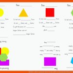 FaltbÃ¼chlein Geometrische formen Fuer Geometrische Körper 4 Klasse Arbeitsblätter