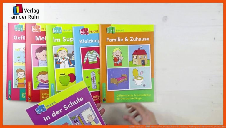 Familie & Zuhause â Differenzierte ArbeitsblÃ¤tter fÃ¼r Deutsch-AnfÃ¤nger für differenzierte arbeitsblätter