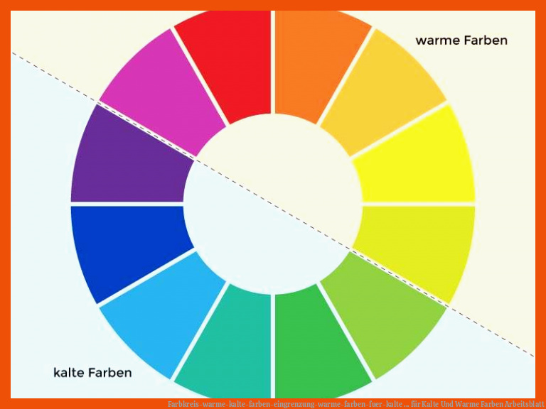 Farbkreis-warme-kalte-farben-eingrenzung-warme-farben-fuer-kalte ... für kalte und warme farben arbeitsblatt