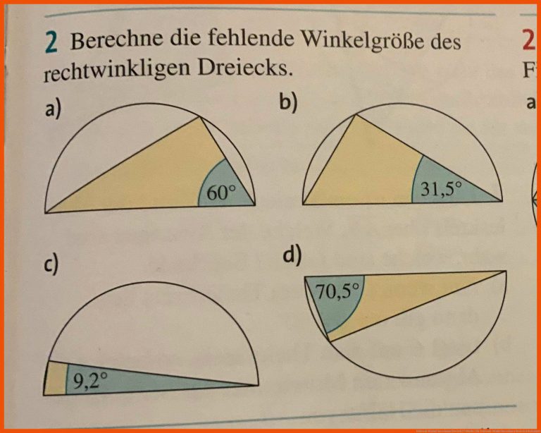 Fehlende Winkel berechnen (Dreieck)? (Mathe) für fehlende winkel berechnen dreieck arbeitsblatt