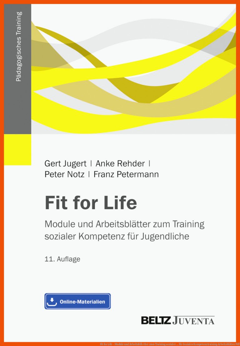 Fit for Life - Module Und ArbeitsblÃ¤tter Zum Training sozialer ... Fuer soziales Kompetenztraining Arbeitsblätter Pdf