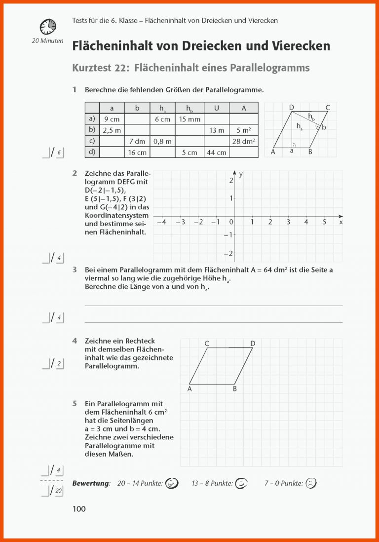 Fit In Test Und Klassenarbeit â Mathematik 5./6. Klasse Gymnasium ... Fuer Geometrie 5 Klasse Gymnasium Arbeitsblätter
