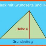 FlÃ¤cheninhalt Dreieck â¢ Dreieck Berechnen, FlÃ¤che Dreieck Â· [mit ... Fuer Flächeninhalt Rechtwinkliges Dreieck Arbeitsblatt