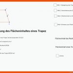 FlÃ¤cheninhalt Trapez â Geogebra Fuer Flächeninhalt Trapez Arbeitsblatt