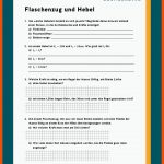 Flaschenzug Und Hebel Fuer Flaschenzug Arbeitsblatt