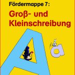 FÃ¶rdermappe 7: GroÃ- Und Kleinschreibung - Lernserver-shop Fuer Groß Und Kleinschreibung Arbeitsblätter Zum Ausdrucken