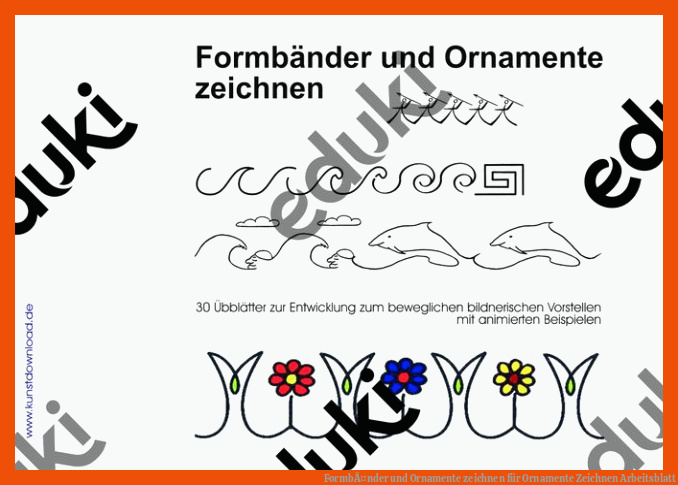 FormbÃ¤nder und Ornamente zeichnen für ornamente zeichnen arbeitsblatt