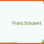 Franz Schubert Fuer Arbeitsblätter Schubert