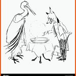 Fuchs Seite Cartoon SchwarzweiÃ-stockfotos Und -bilder - Alamy Fuer Der Fuchs Und Der Storch Arbeitsblatt