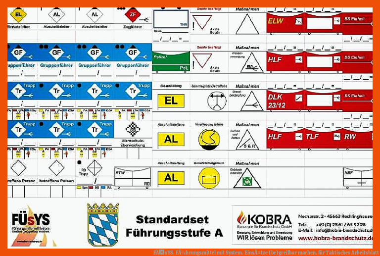 FÃsYS. FÃ¼hrungsmittel mit System. EinsÃ¤tze (be)greifbar machen. für taktisches arbeitsblatt