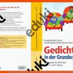 Gedichte In Der Grundschule Anregungen FÃ¼r Die Praxis In Der 3. Und 4. Klasse Fuer Goldene Welt Gedicht Arbeitsblatt