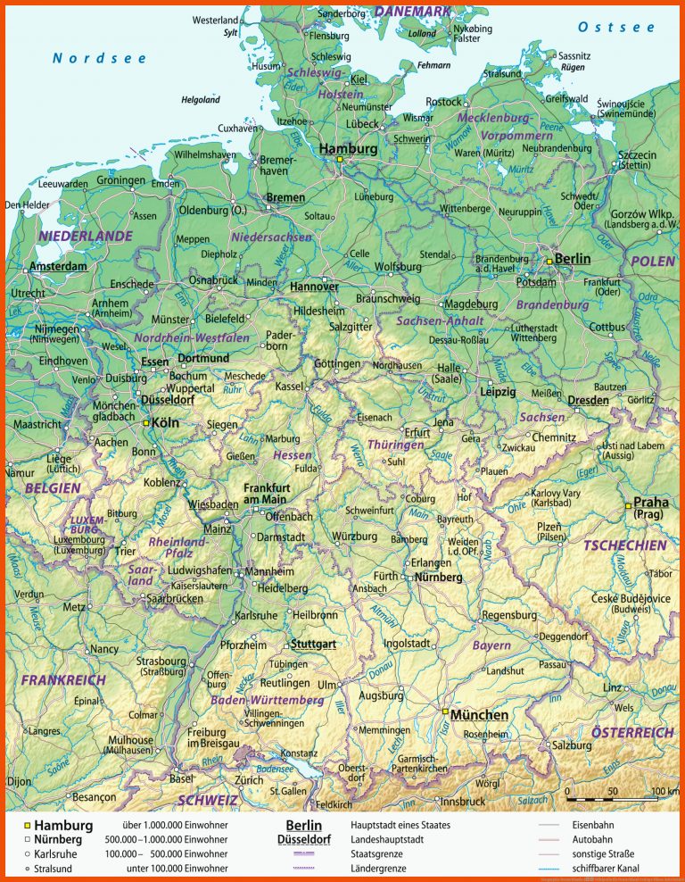 Geographie Deutschlands â Wikipedia für deutschland gebirge flüsse arbeitsblatt