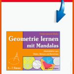 Geometrie Lernen Mit Mandalas Fuer Strecken Und Geraden Klasse 5 Arbeitsblätter Pdf