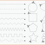Geometrische formen Mit Gepunkteten Linien Mit Einer Schere ... Fuer Geometrische formen Kindergarten Arbeitsblätter