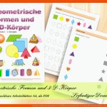 Geometrische formen Und 3-d-kÃ¶rper Grundschule 1. 3. Etsy Fuer Arbeitsblätter Geometrische Körper