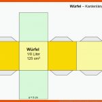 Geometrische KÃ¶rper Basteln WÃ¼rfel Quader Prisma Bastelvorlage Fuer Geometrische Körper Arbeitsblatt